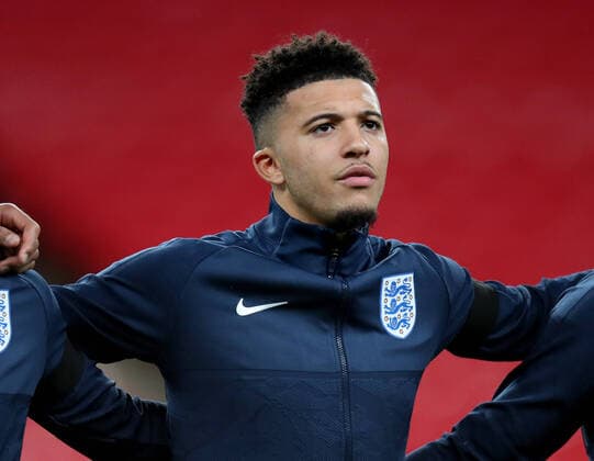 Mandatory Credit: Photo by Matt Impey Shutterstock (11014001ci) Jadon Sancho of England England v Republic of Ireland, Football, Friendly International,Wembley Stadium, London, UK - 12 11 2020 Editorial use only England v Republic of Ireland, Football, Friendly International,Wembley Stadium, London, UK - 12 11 2020 Editorial use only  Copyright: xMattxImpey Shutterstockx 11014001ci