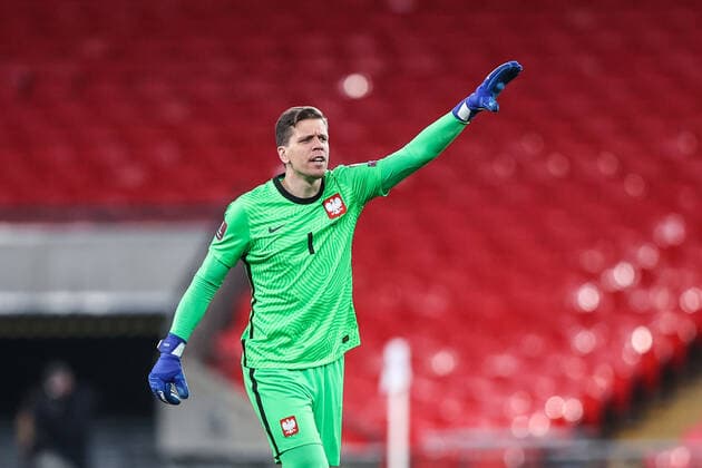 31.03.2021 LONDYN WEMBLEY, ANGLIA (LONDON, ENGLAND), STADION WEMBLEY PILKA NOZNA (FOOTBALL) ELIMINACJE MISTRZOSTW SWIATA FIFA QATAR 2022 ( WORLD CUP QUALIFIATION QATAR 2022 ) MECZ ANGLIA - POLSKA ( GAME ENGLAND - POLAND ) NZ WOJCIECH SZCZESNY FOTO LUKASZ GROCHALA CYFRASPORT NEWSPIX.PL --- Newspix.pl  20210331CSLG0110