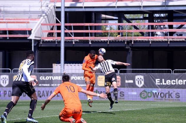 19 STEPHY ALVARO MAVIDIDI (MHSC) - BUT FOOTBALL : Angers vs Montpellier - Ligue 1 Uber Eats - 04 04 2021 FEP Panoramic 