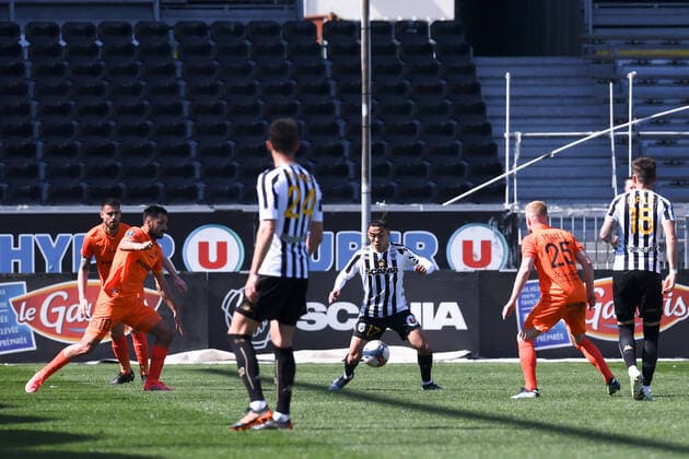 17 NOAH FATAR (SCO) FOOTBALL : Angers vs Montpellier - Ligue 1 Uber Eats - 04 04 2021 FEP Panoramic 
