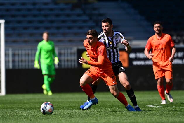 Joris Chotard (MHSC) FOOTBALL : SCO Angers vs MHSC - Ligue1 Uber Eats - 04 04 2021 JBAutissier Panoramic 