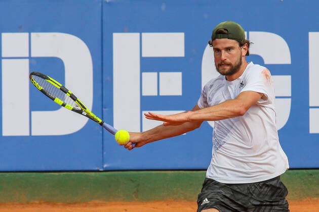 ATP, Tennis Herren Tour 250 2021 Sardegna Open Tennis CAGLIARI, ITALY, APR 04: Maxime Cressy during the ATP Tour 250 Sardegna Open tennis match in Cagliari, Italy on April 04, 2021. Cagliari Tennis Club Cagliari Italy 6456_236576 Copyright: xGiampieroxSposito PentaxPressx