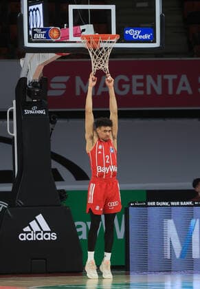 06.04.2021, FC Bayern Basketball vs Media Bayreuth, Audi Dome Muenchen im Bild: Wade Baldwin (FCB Basketball)