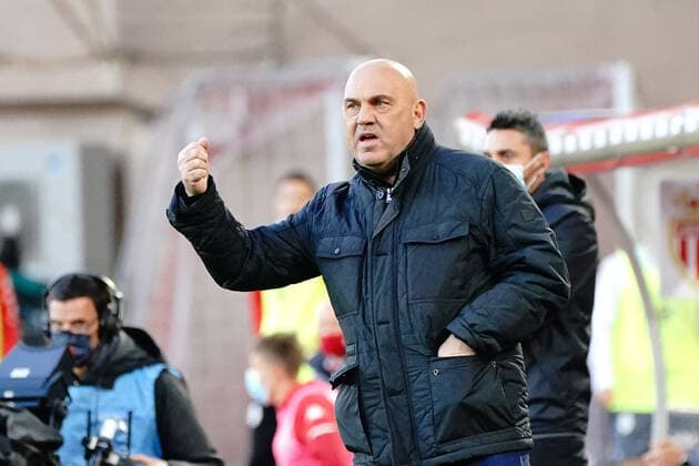 Frederic Antonetti (entraineur du FC Metz) FOOTBALL : AS Monaco vs Metz - Coupe de France - Monaco - 06 04 2021 NorbertScanella PanoramiC 