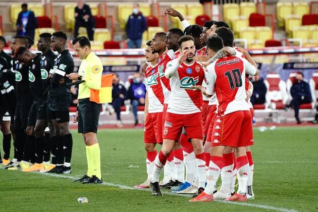 Cesc Fabregas (AS Monaco) FOOTBALL : AS Monaco vs Metz - Coupe de France - Monaco - 06 04 2021 NorbertScanella PanoramiC 