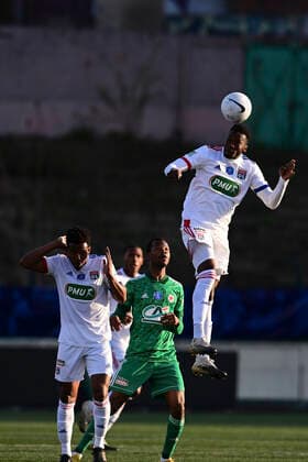Sinaly Diomande (OL) FOOTBALL : Red star vs OL - 1 8 coupe de France - 08 04 2021 JBAutissier Panoramic 