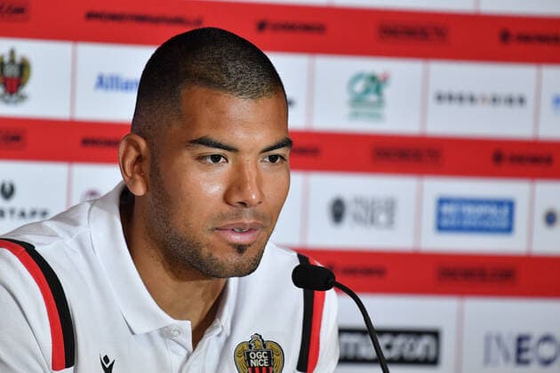 Walter Benitez en conference de presse - OGC Nice - Centre d entrainement et de formation a Nice FOOTBALL : Conference de presse - OGC Nice - 09 04 2021 LionelUrman Panoramic 