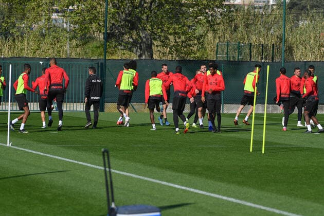 OGC Nice - Centre d entrainement et de formation a Nice FOOTBALL : Entrainement OGC Nice - 09 04 2021 LionelUrman Panoramic 