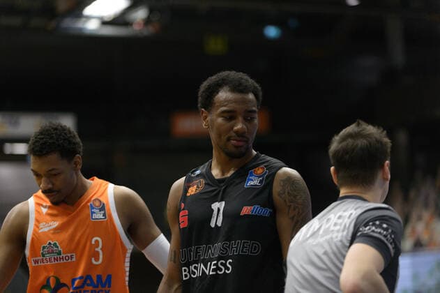 Isaiah MIKE (11 Niners Chemnitz) ; Rasta Vechta vs Niners Chemnitz, Basketball, easyCredit BBL Bundesliga, 10.04.2021, 27. Spieltag, Saison 2020 2021 ; Copyright: xErikxHillmer EIBNERx EP_ehr Rasta Vechta vs Niners Chemnitz, Basketball, easyCredit BBL Bundesliga, 10.04.2021, 27. Spieltag, Saison 2020 2021 Vechta Copyright: xErikxHillmer EIBNERx EP_ehr