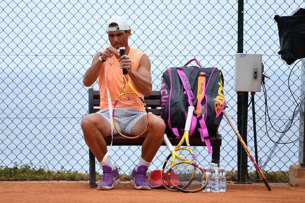 Rafael Nadal (Esp) TENNIS : Rolex Monte Carlo Masters - 10 04 2021 AntoineCouvercelle Panoramic 