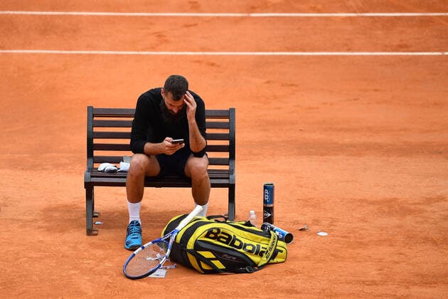 Beno t Paire TENNIS : Rolex Monte Carlo Masters - 10 04 2021 AntoineCouvercelle Panoramic 
