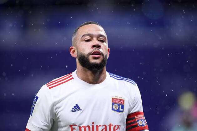 10 MEMPHIS DEPAY (OL) FOOTBALL : Lyon vs Angers - Ligue 1 Uber Eats - 11 04 2021 FEP Panoramic 