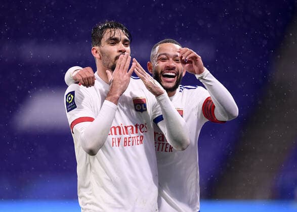 JOIE - FAIR PLAY - 12 LUCAS TOLENTINO COELHO DE LIMA PAQUETA (OL) FOOTBALL : Lyon vs Angers - Ligue 1 Uber Eats - 11 04 2021 FEP Panoramic 