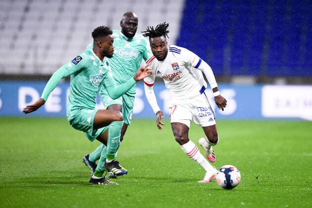 27 MAXWEL CORNET (OL) FOOTBALL : Lyon vs Angers - Ligue 1 Uber Eats - 11 04 2021 FEP Panoramic 