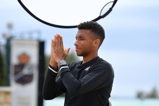 Felix Auger Aliassime TENNIS : Rolex Monte Carlo Masters - 11 04 2021 AntoineCouvercelle Panoramic 