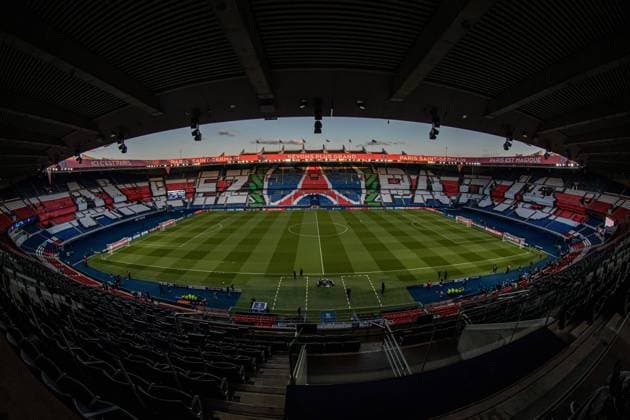 Soccer Football - Champions League - Quarter Final Second Leg - Paris Saint Germain v Bayern Munich - Parc des Princes, Paris, France - April 13, 2021. View of the stadium before the match.  Copyright: xAurelienxMorissardx