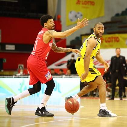 Jobstairs Giessen 46ers vs Alba Berlin, Basketball, easyCredit BBL, 13.04.2021 Jobstairs Giessen 46ers vs Alba Berlin, Basketball, easyCredit BBL, 13.04.2021 Giessen Copyright: xEibner-Pressefotox EP_RWS