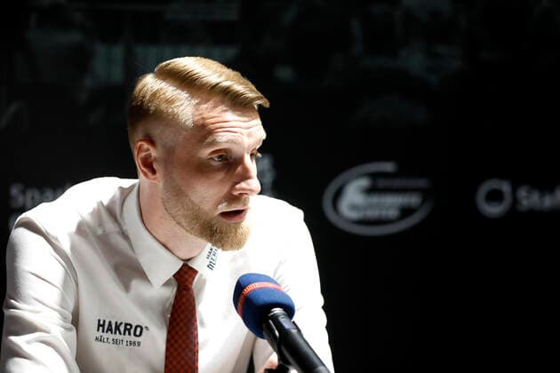 14.04.2021, easyCredit Basketball Bundesliga, BBL, Saison 2020 2021, Herren, Chemnitz Niners - HAKRO Merlins Crailsheim Tuomas Iisalo (Headcoach), HAKRO Merlins Crailsheim Chemnitz Messe Chemnitz Sachsen Germany