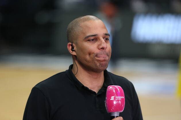 Basketball: Deutschland, 1. Bundesliga, Hamburg Towers - EWE Baskets Oldenburg, Hamburg, 14.04.2021 Marvin Willoughby (Towers) Hamburg Germany