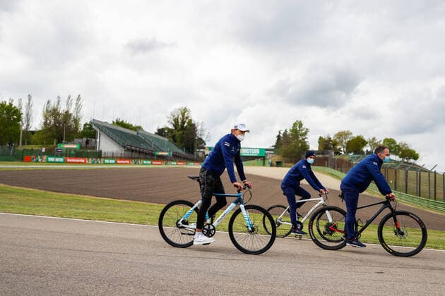 63 George Russell (GBR, Williams Racing), F1 Grand Prix of Emilia Romagna at Autodromo Enzo e Dino Ferrari on April 15, 2021 in Imola, Italy. (Photo by HOCH ZWEI) Imola Italy
