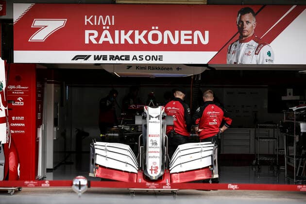 Pit lane impression, F1 Grand Prix of Emilia Romagna at Autodromo Enzo e Dino Ferrari on April 15, 2021 in Imola, Italy. (Photo by HOCH ZWEI) Imola Italy