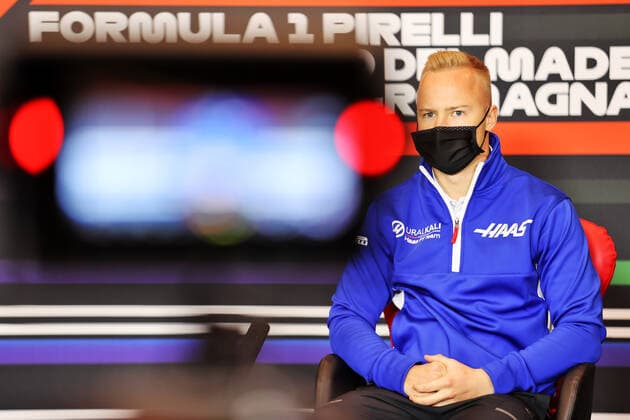 F1 Grand Prix of Emilia Romagna 9 Nikita Mazepin (RUS, Haas F1 Team), F1 Grand Prix of Emilia Romagna at Autodromo Enzo e Dino Ferrari on April 15, 2021 in Imola, Italy. (Photo by xpbimages.com XPB Images FIA Pool via HOCH ZWEI) Imola Italy Poolfoto HOCH ZWEI Pool XPB Images ,EDITORIAL USE ONLY