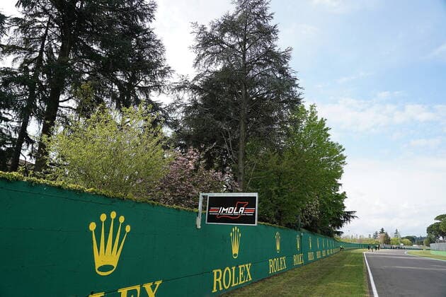 Formula 1 Pirelli Gran Premio Del Made In Italy E Dell emilia Romagna 2021 15.04.2021, Autodromo Enzo e Dino Ferrari, Imola, Formula 1 Pirelli Gran Premio Del Made In Italy E Dell emilia Romagna 2021 ,im Bild Impressionen von der Strecke in Imola.