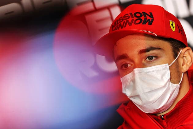 F1 Grand Prix of Emilia Romagna 16 Charles Leclerc (MON, Scuderia Ferrari Mission Winnow), F1 Grand Prix of Emilia Romagna at Autodromo Enzo e Dino Ferrari on April 15, 2021 in Imola, Italy. (Photo by xpbimages.com XPB Images FIA Pool via HOCH ZWEI) Imola Italy Poolfoto HOCH ZWEI Pool XPB Images ,EDITORIAL USE ONLY