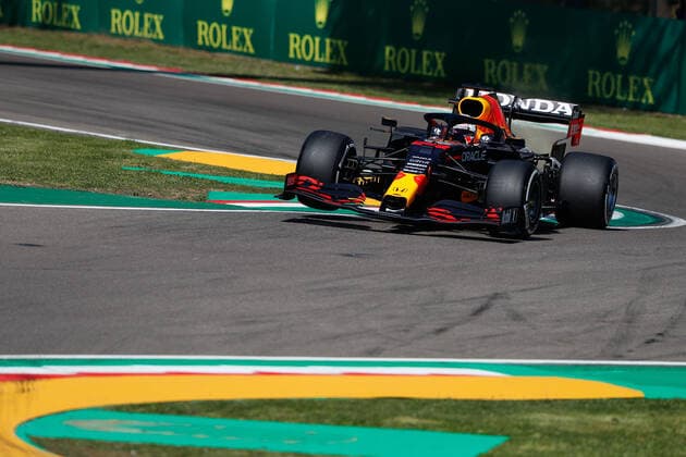 33 Max Verstappen (NED, Red Bull Racing), F1 Grand Prix of Emilia Romagna at Autodromo Enzo e Dino Ferrari on April 16, 2021 in Imola, Italy. (Photo by HOCH ZWEI) Imola Italy