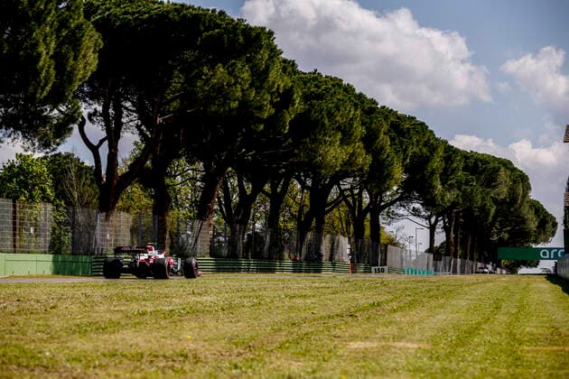 99 Antonio Giovinazzi (ITA, Alfa Romeo Racing ORLEN), F1 Grand Prix of Emilia Romagna at Autodromo Enzo e Dino Ferrari on April 16, 2021 in Imola, Italy. (Photo by HOCH ZWEI) Imola Italy