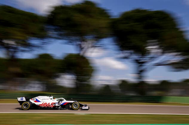 47 Mick Schumacher (GER, Haas F1 Team), F1 Grand Prix of Emilia Romagna at Autodromo Enzo e Dino Ferrari on April 16, 2021 in Imola, Italy. (Photo by HOCH ZWEI) Imola Italy
