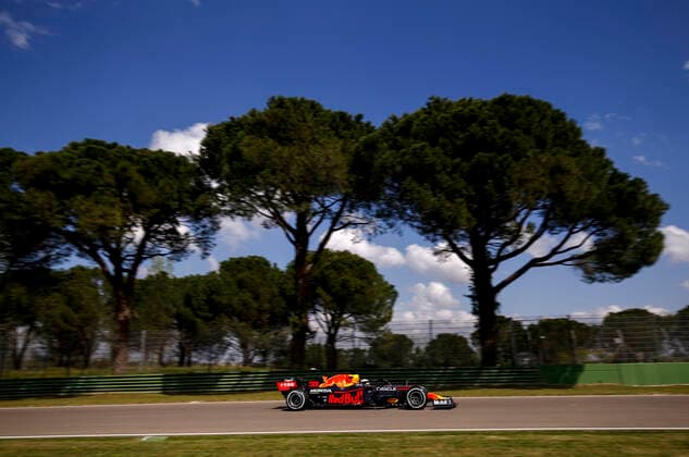 33 Max Verstappen (NED, Red Bull Racing), F1 Grand Prix of Emilia Romagna at Autodromo Enzo e Dino Ferrari on April 16, 2021 in Imola, Italy. (Photo by HOCH ZWEI) Imola Italy