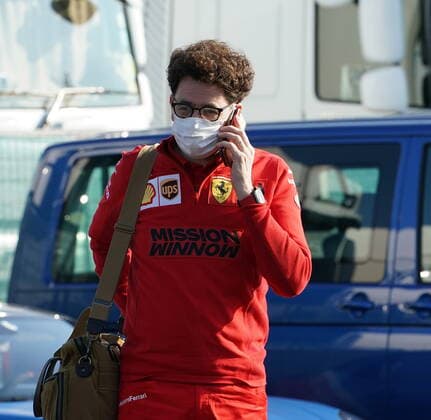 Formula 1 Pirelli Gran Premio Del Made In Italy E Dell emilia Romagna 2021 16.04.2021, Autodromo Enzo e Dino Ferrari, Imola, Formula 1 Pirelli Gran Premio Del Made In Italy E Dell emilia Romagna 2021 ,im Bild Teamchef Mattia Binotto (Scuderia Ferrari Mission Winnow)
