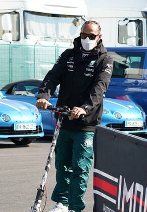 Formula 1 Pirelli Gran Premio Del Made In Italy E Dell emilia Romagna 2021 16.04.2021, Autodromo Enzo e Dino Ferrari, Imola, Formula 1 Pirelli Gran Premio Del Made In Italy E Dell emilia Romagna 2021 ,im Bild Lewis Hamilton (GBR 44), Mercedes-AMG Petronas Formula One Team