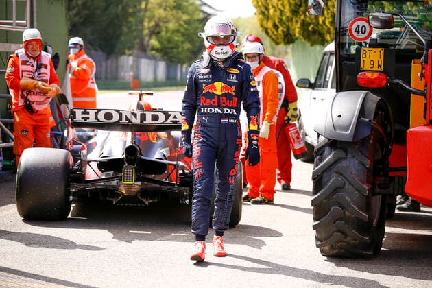 33 Max Verstappen (NED, Red Bull Racing), F1 Grand Prix of Emilia Romagna at Autodromo Enzo e Dino Ferrari on April 16, 2021 in Imola, Italy. (Photo by HOCH ZWEI) Imola Italy