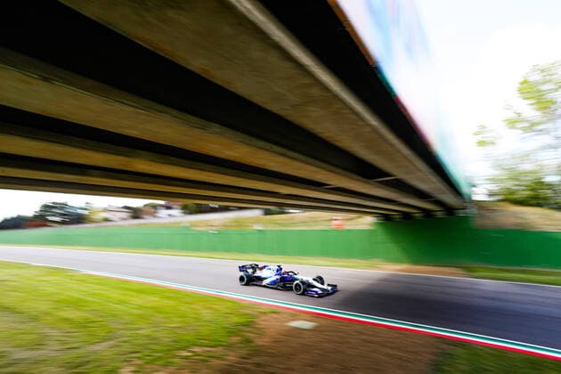 63 George Russell (GBR, Williams Racing), F1 Grand Prix of Emilia Romagna at Autodromo Enzo e Dino Ferrari on April 16, 2021 in Imola, Italy. (Photo by HOCH ZWEI) Imola Italy