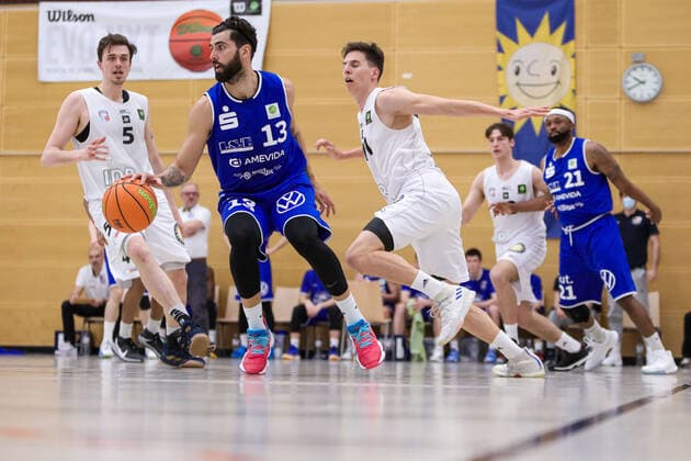 2. Basketball Bundesliga ProB ART Giants Düsseldorf gegen VfL SparkassenStars Bochum, 16.04.2021 Miquel Servera Rodriguez ( 13 VfL SparkassenStars Bochum); 2. Basketball Bundesliga ProB ART Giants Düsseldorf gegen VfL SparkassenStars Bochum am 16.04.2021, Duesseldorf. Copyright: xBEAUTIFULxSPORTS KennyxBeelex