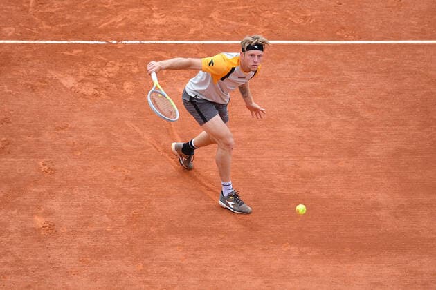 Alejandro Davidovich Fokina (Esp) TENNIS : Rolex Monte Carlo Masters - 16 04 2021 AntoineCouvercelle Panoramic 