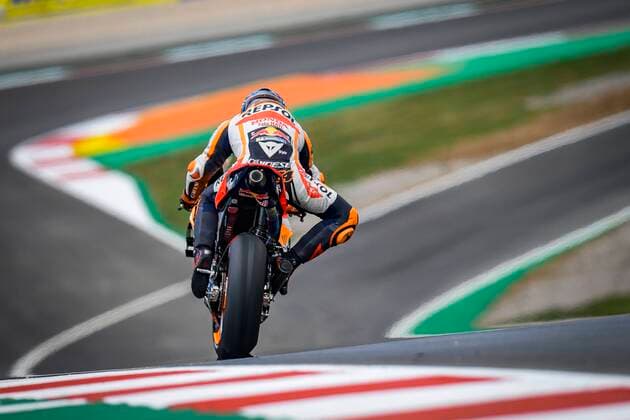 Bilder des Jahres 2021, Sport 04 April Sport Themen der Woche KW15 Free practice for MotoGP Grand Prix 888 of Portugal at Autodromo Internacional do Algarve near Portimao, Portugal April 16, 2021 In picture: Marc Marquez Entrenamientos libres del Gran Premio 888 de MotoGP de Portugal en el Autodromo Internacional do Algarve cerca de Portimao, Portugal 16 de abril de 2021 POOL MotoGP.com Cordon Press Images will be for editorial use only. Mandatory credit: MotoGP.com Cordon Press *** Free practice for MotoGP Grand Prix 888 of Portugal at Autodromo Internacional do Algarve near Portimao, Portugal April 16, 2021 In picture Marc Marquez Free practice for MotoGP Grand Prix 888 of Portugal at Autodromo Internacional do Algarve near Portimao, Portugal April 16, 2021 POOL MotoGP com Cordon Press Images will be for editorial use only Mandatory credit MotoGP com Cordon Press  xAlejandroxCeresuelax xx