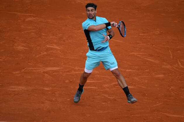Fabio Fognini TENNIS : Rolex Monte Carlo Masters - 15 04 2021 AntoineCouvercelle Panoramic 