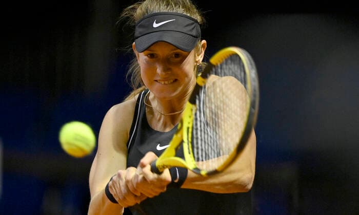 Alexandra Vecic ((GER) Aktion Qualifikation Tennis Damen Porsche-Cup Porsche Tennis Grand Prix GP Stuttgart 2021 Porsche-Arena 17.04.2021 Porsche Tennis Grand Prix Stuttgart 2021