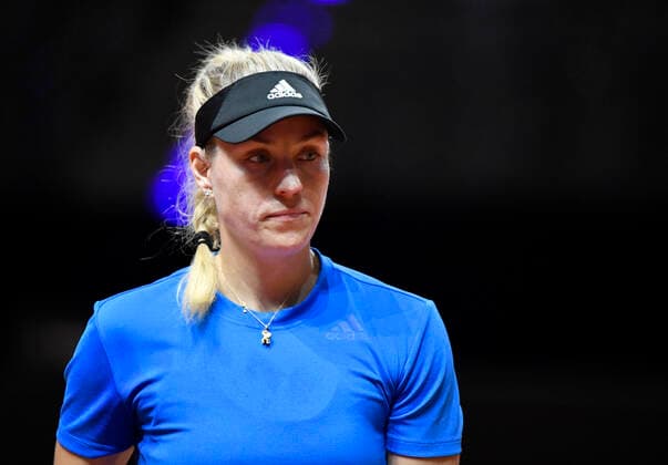 Angelique KERBER (GER) Training Qualifikation Tennis Damen Porsche-Cup Porsche Tennis Grand Prix GP Stuttgart 2021 Porsche-Arena 17.04.2021 Porsche Tennis Grand Prix Stuttgart 2021