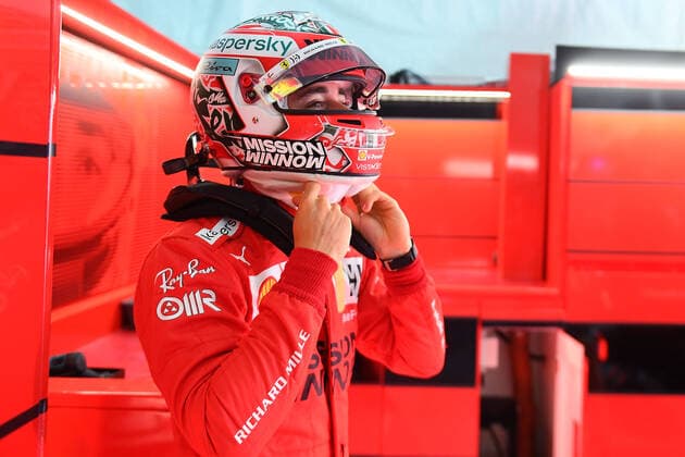 F1 Grand Prix of Emilia Romagna 16 Charles Leclerc (MON, Scuderia Ferrari Mission Winnow), F1 Grand Prix of Emilia Romagna at Autodromo Enzo e Dino Ferrari on April 17, 2021 in Imola, Italy. (Photo by COLOMBO IMAGES FIA Pool via HOCH ZWEI) Imola Italy Poolfoto HOCH ZWEI Pool COLOMBO IMAGES ,EDITORIAL USE ONLY
