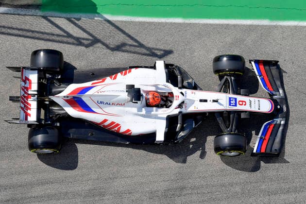 MAZEPIN Nikita Haas F1 Team FIA Formel 1 Saison 2021 in Imola am 17. 04. 2021 in Imola