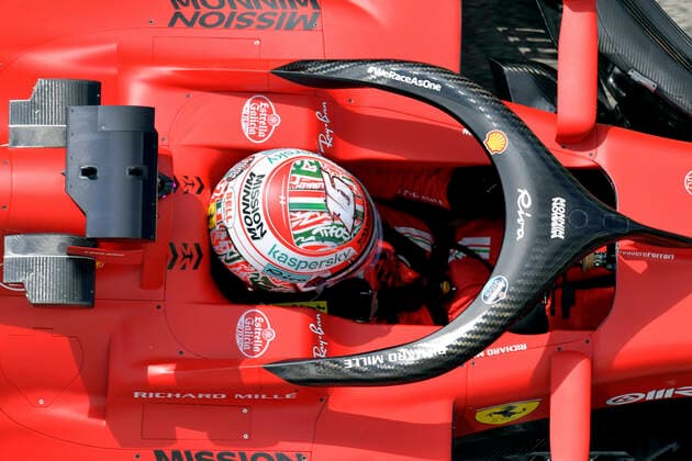 LECLERC Charles Scuderia Ferrari F1 Team FIA Formel 1 Saison 2021 in Imola am 17. 04. 2021 in Imola