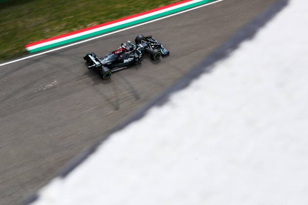 44 Lewis Hamilton (GBR, Mercedes-AMG Petronas F1 Team), F1 Grand Prix of Emilia Romagna at Autodromo Enzo e Dino Ferrari on April 17, 2021 in Imola, Italy. (Photo by HOCH ZWEI) Imola Italy