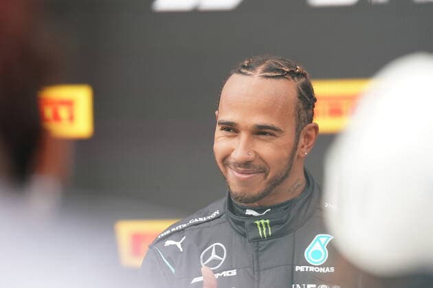 Formula 1 Pirelli Gran Premio Del Made In Italy E Dell emilia Romagna 2021 17.04.2021, Autodromo Enzo e Dino Ferrari, Imola, Formula 1 Pirelli Gran Premio Del Made In Italy E Dell emilia Romagna 2021 ,im Bild Poleposition für Lewis Hamilton (GBR 44), Mercedes-AMG Petronas Formula One Team.