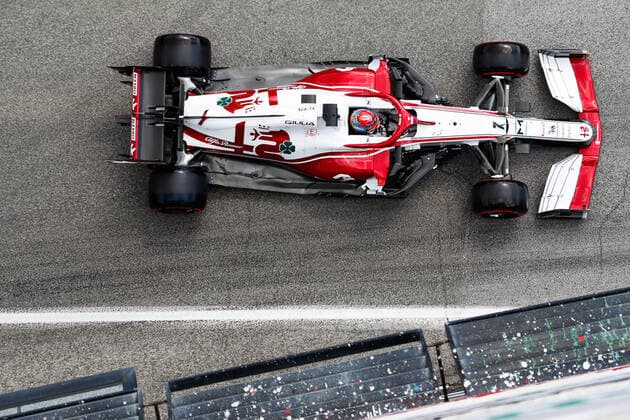 7 Kimi Raikkonen (FIN, Alfa Romeo Racing ORLEN), F1 Grand Prix of Emilia Romagna at Autodromo Enzo e Dino Ferrari on April 17, 2021 in Imola, Italy. (Photo by HOCH ZWEI) Imola Italy