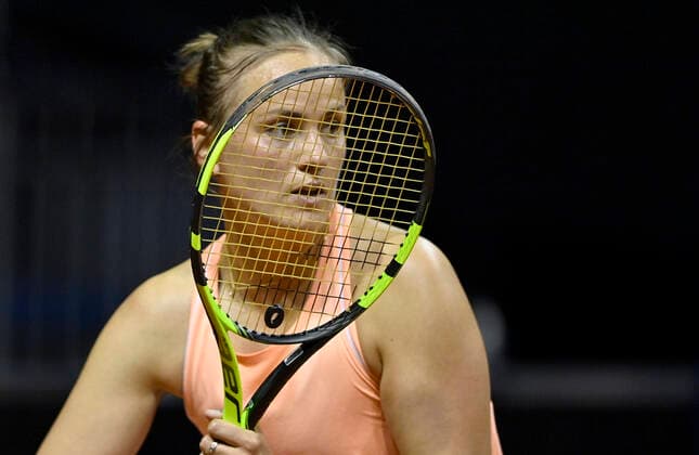 Stephanie Wagner (GER) Qualifikation Runde 1 Tennis Damen Porsche-Cup Porsche Tennis Grand Prix GP Stuttgart 2021 Porsche-Arena 17.04.2021 Porsche Tennis Grand Prix Stuttgart 2021