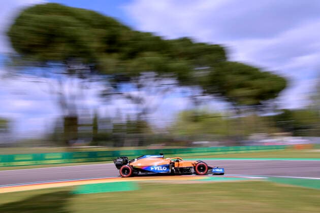 RICCIARDO Daniel McLaren F1 Team FIA Formel 1 Saison 2021 in Imola am 17. 04. 2021 in Imola